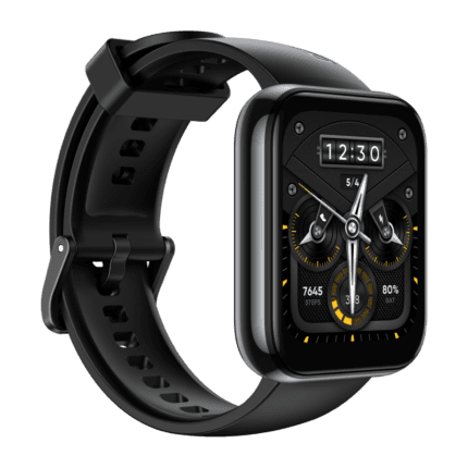 Full front View of realme Watch 2 Pro (Space grey)