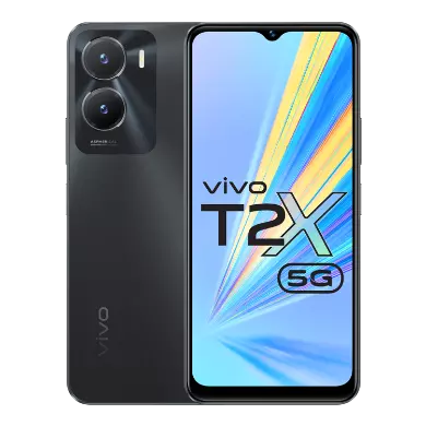 Vivo T2x 5G 4GB+128GB Aurora Gold - Glimmer Black, 4GB+128GB